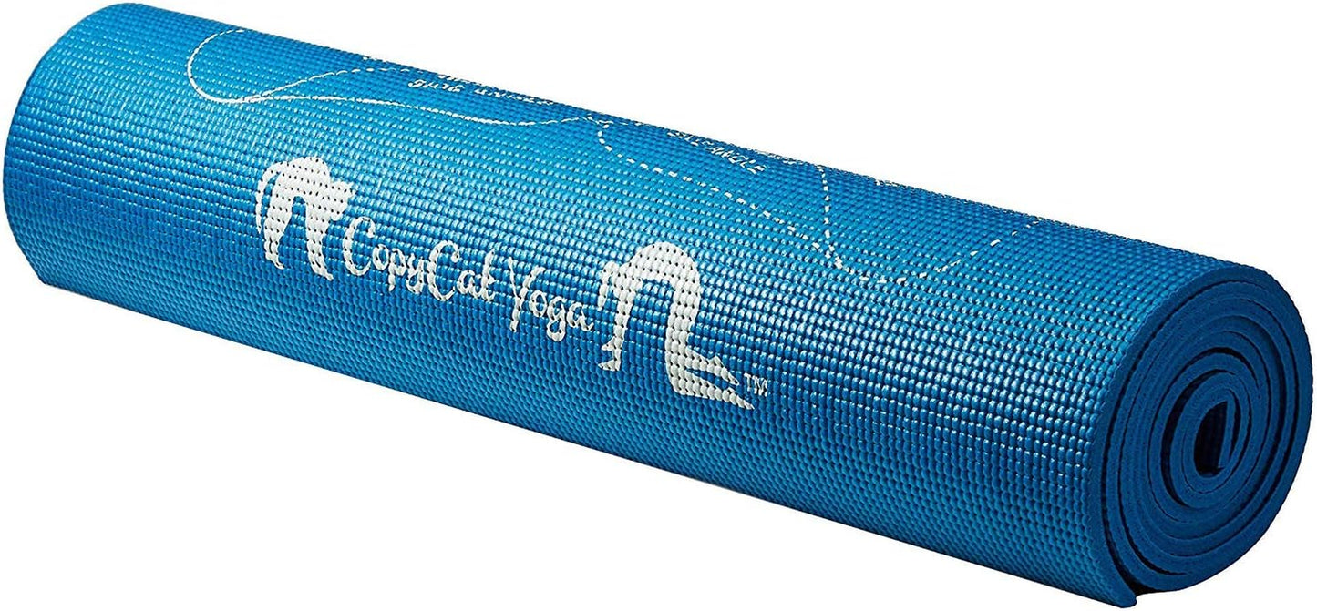 Educational and Instructional Yoga Mat