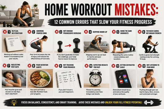 Home Workout Mistakes: 12 Common Errors That Slow Your Fitness Progress