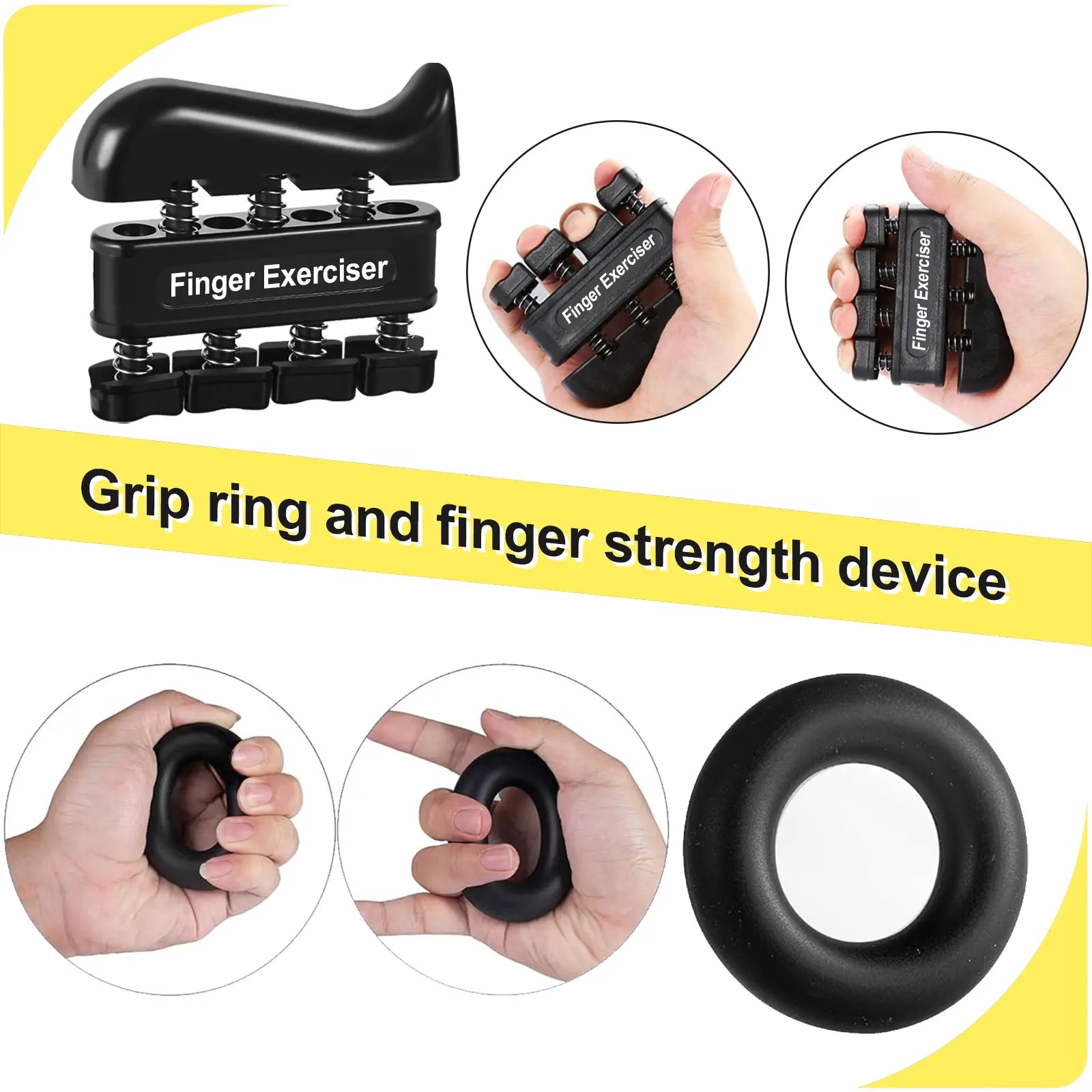 5-In-1 Complete Grip Strength Trainer Kit