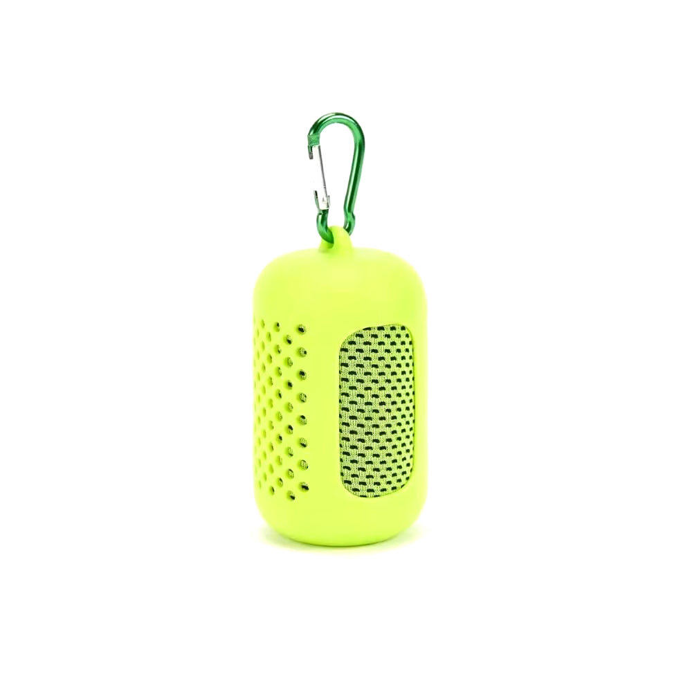 Quick-Dry Cooling Sports Towel with Silicone Carry Case