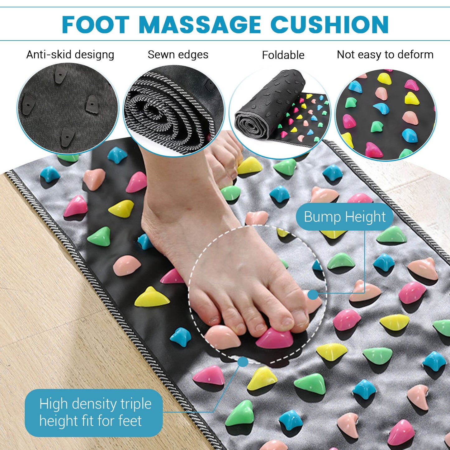Foot Pressure Point Mat, Foot Matt Pressure Points