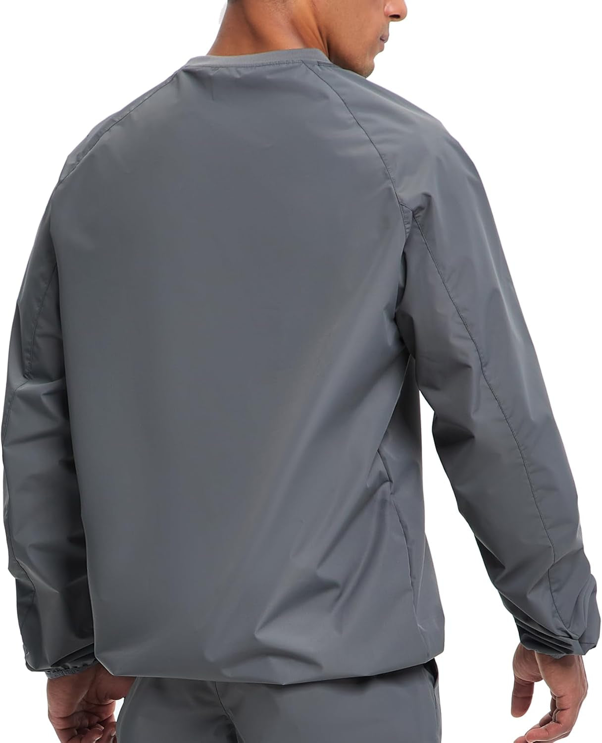 Men Sauna Suit Sweat Suits Durable Gym Exercise Workout Jacket