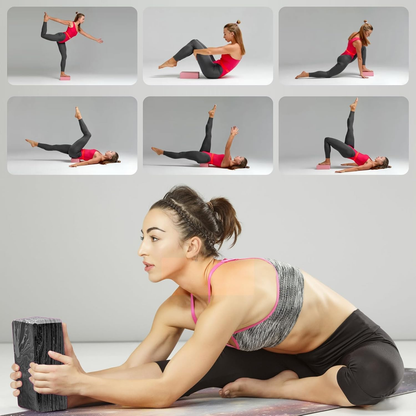 Yoga Brick Foam Blocks(2-Pack)