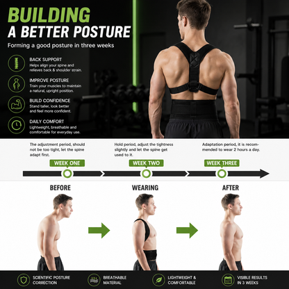 Adjustable Posture Corrector Back Support Shoulder Back Brace Posture Correction Spine Posture Corrector Postural Fixer Tape