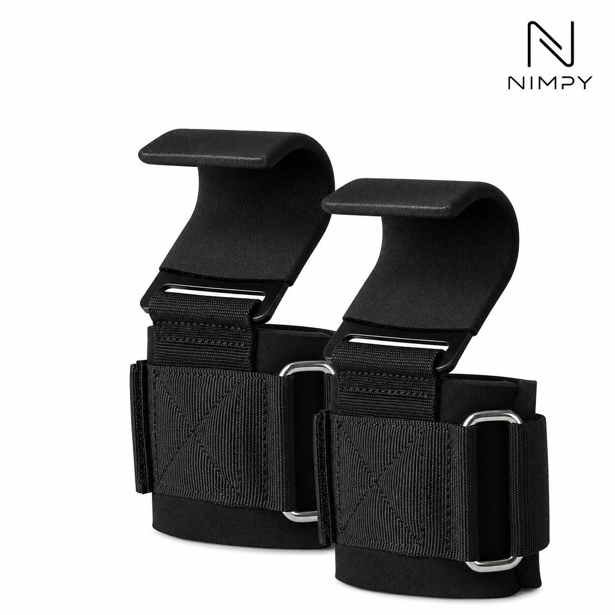 Wrist Lifting Straps with Assisted Hook, Durable High Elasticity for Weightlifting, Pull-Ups & Deadlifts - Comfortable Support & Secure Fit for Strength Training
