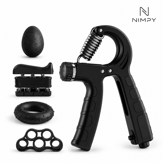 Grip Strengthener Forearm Strengthener Hand Grips Strengthener Kit - 5 Pack Adjustable Resistance