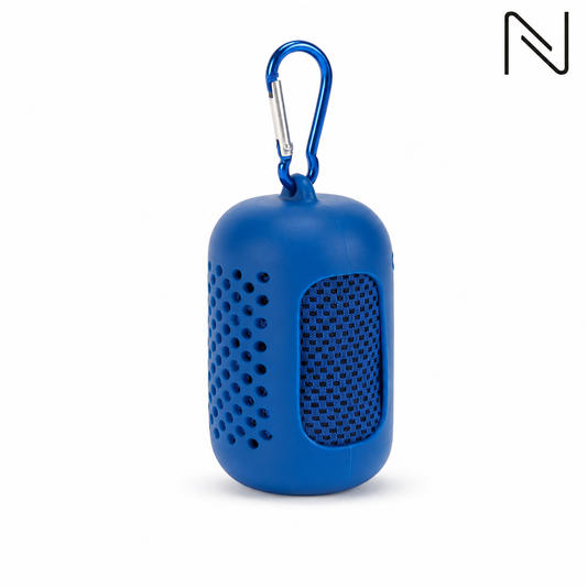 Quick-Dry Cooling Sports Towel with Silicone Carry Case