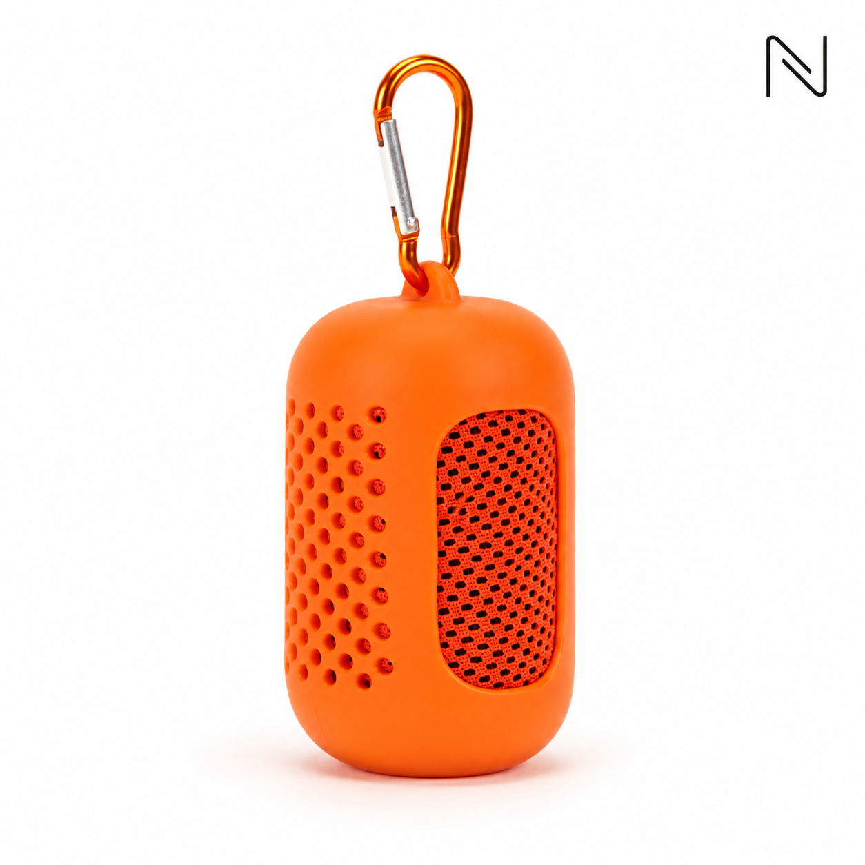 Quick-Dry Cooling Sports Towel with Silicone Carry Case