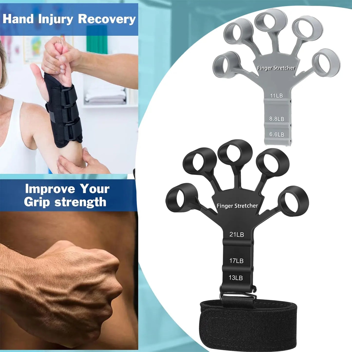 5-In-1 Complete Grip Strength Trainer Kit