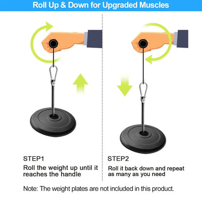 Forearm Wrist Roller Blaster Exercise Trainer