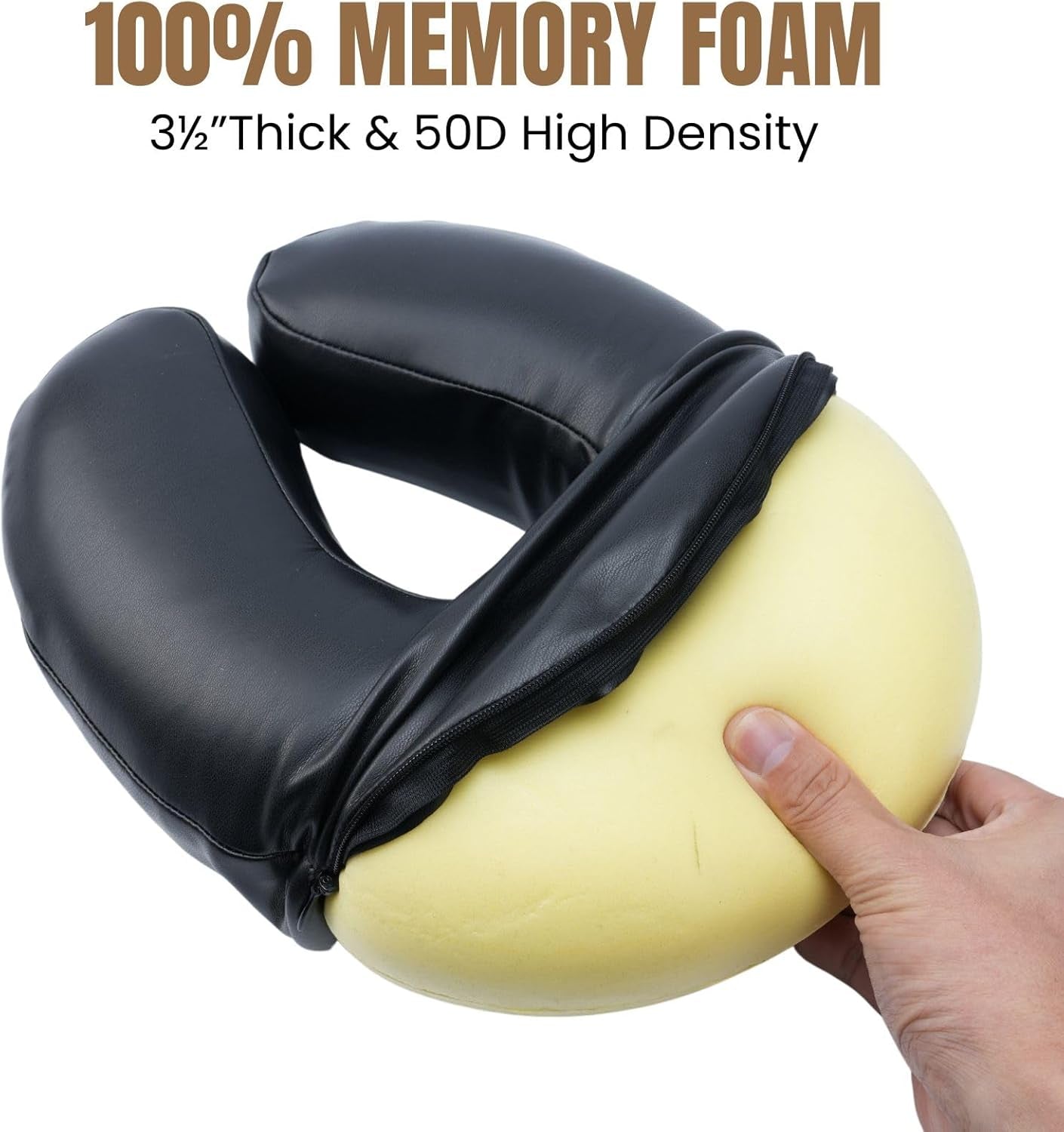 Massage Face Cradle with Cushion Massage Table Headrest