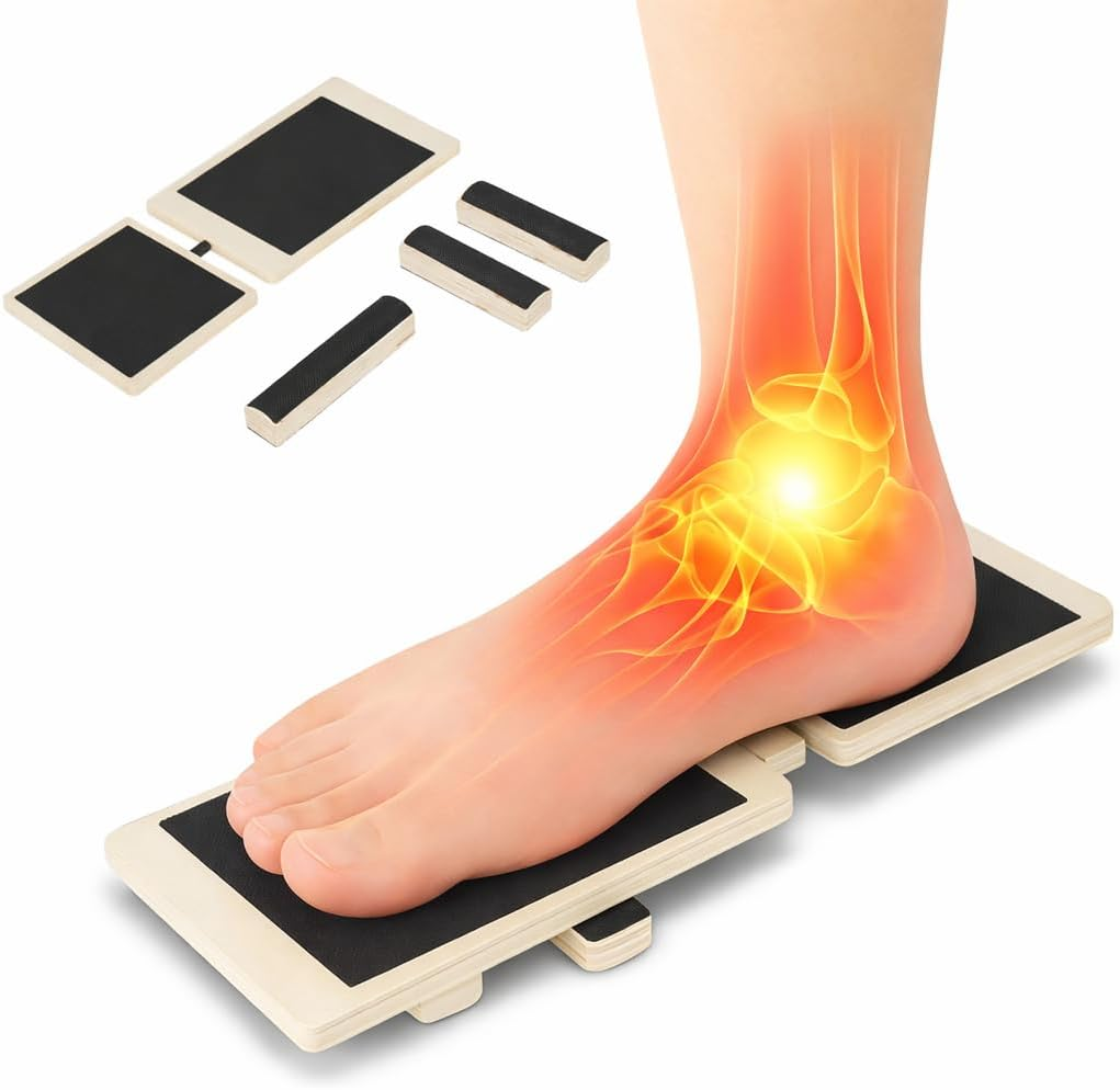 Adjustable Balance Board for Ankle & Foot Strength – Single-Leg Stability Trainer for Balance, Mobility, Calf Flexibility & Core Control – Foot Exercise Equipment for Home, Office, Gym & Rehab