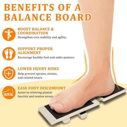 Adjustable Balance Board for Ankle & Foot