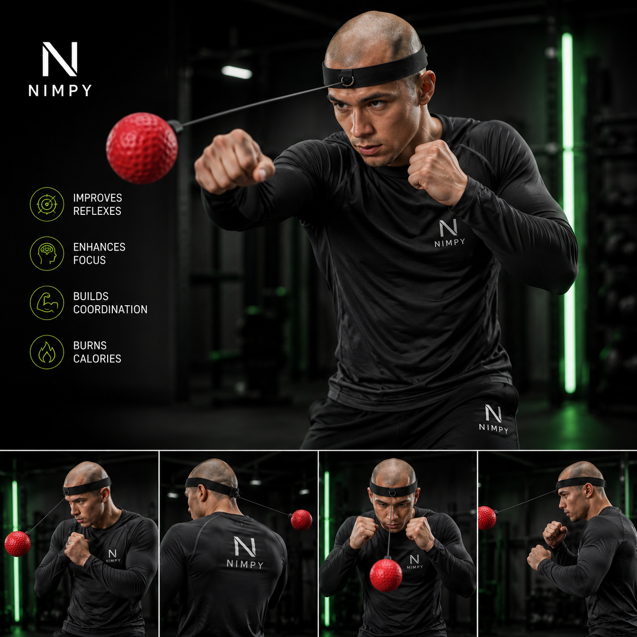Boxing Training Ball for Reflex | NIMPY