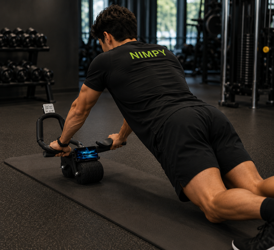 Abdominal Exercise Roller Elbow Support | NIMPY