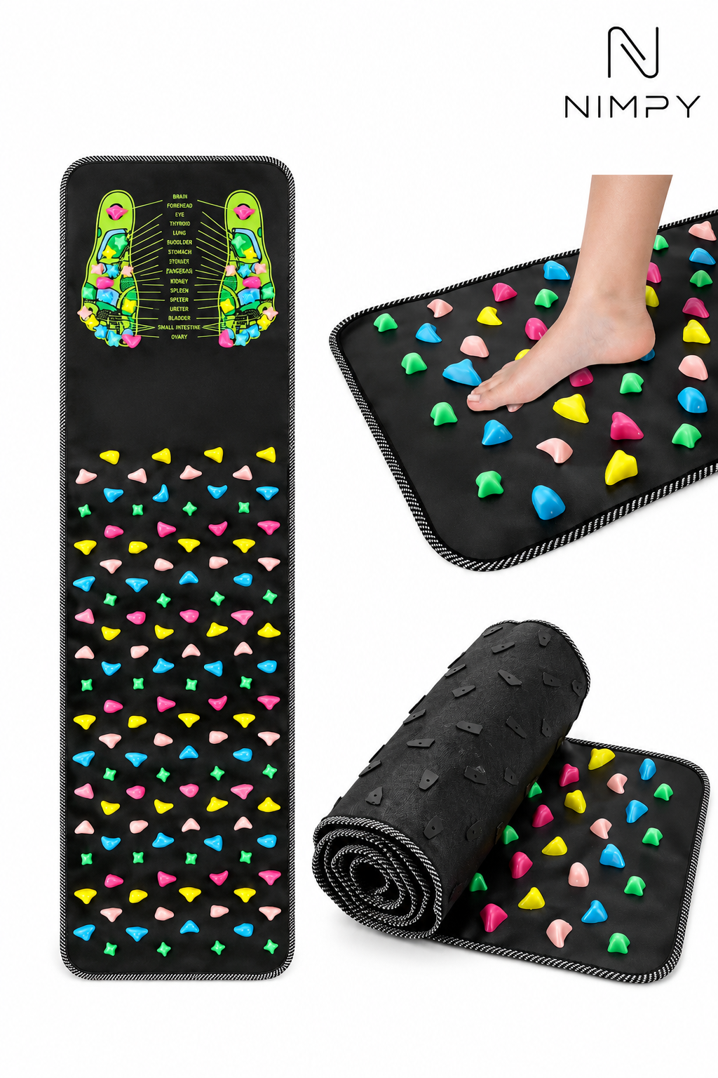 Foot Pressure Point Mat, Foot Matt Pressure Points