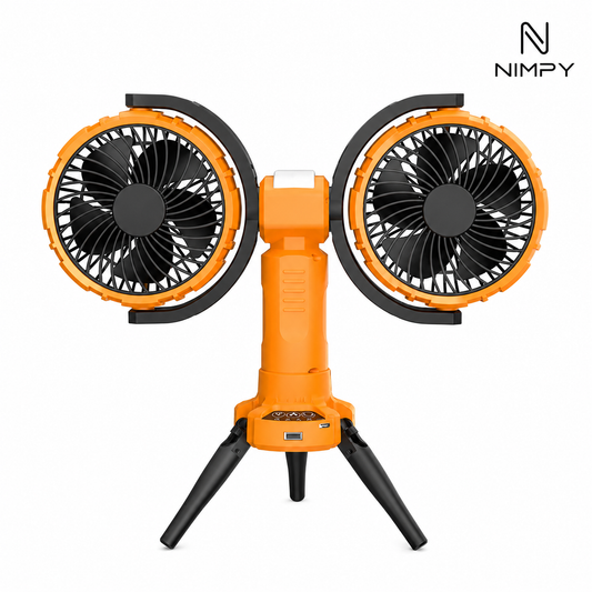 Camping Fan Outdoor Rechargeable Cooling Fan (8000Mah) | NIMPY