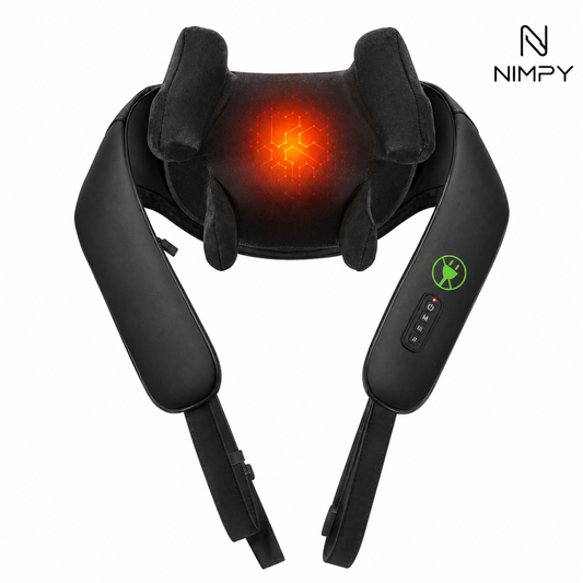 Cordless Shiatsu Neck and Back Massager with Heat