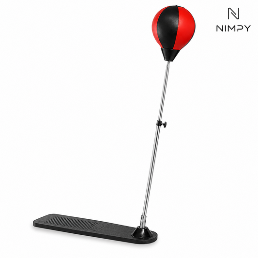 Kids Boxing Punching Bag Set | Adjustable Stand | NimpyFit