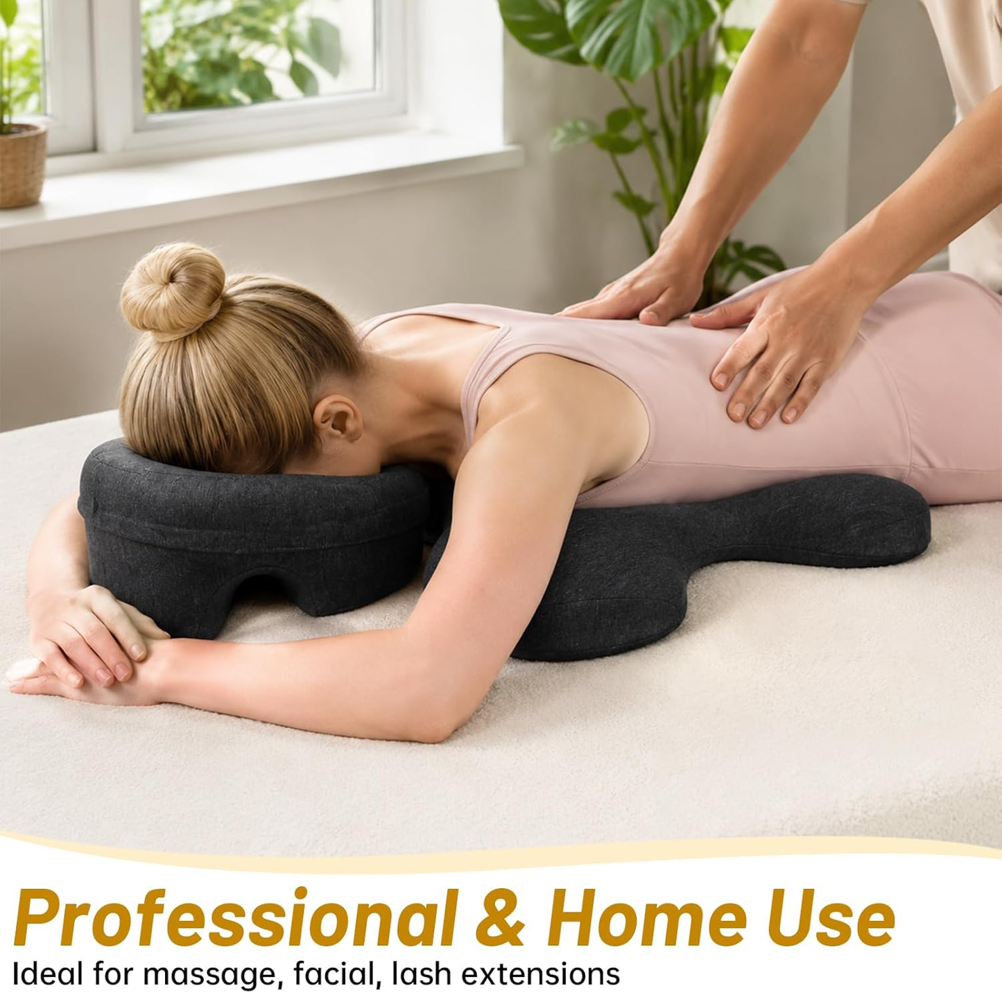 Face down Pillow Set with Chest Cushion – Breast Pillow for Massage Table & Prone Pillow