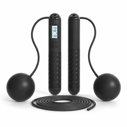Smart Cordless Jump Rope with LCD Counter (2-In-1 )