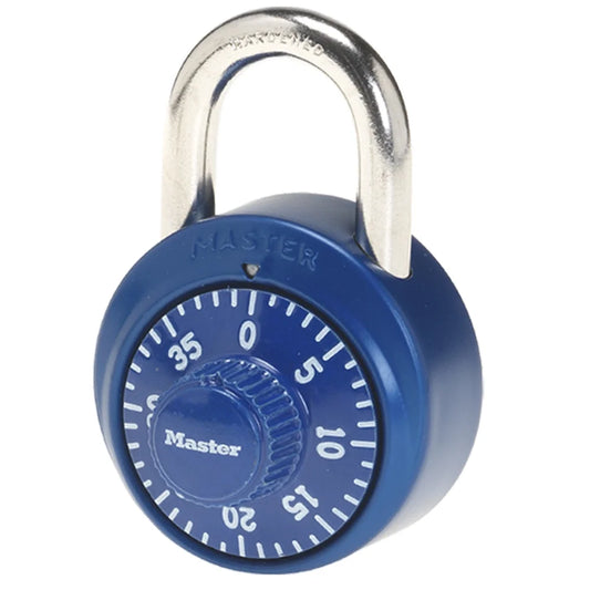 School Locker 3-Digit Combination Padlock, Color Variety